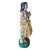 Original post-war ceramic chalkware dancing Hawaiian Hula girl figurine made from lightweight plaster and painted in...