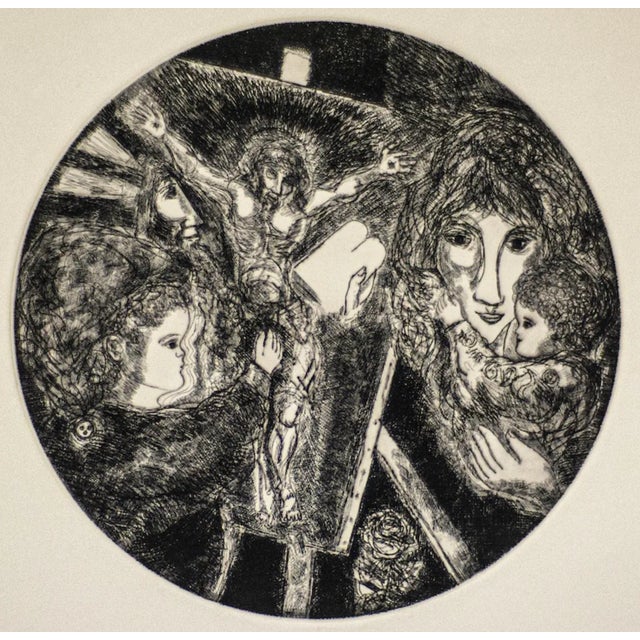 Gian Paolo Berto, Painter, Etching, 1974 For Sale - Image 3 of 3