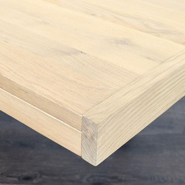 Crate & Barrel Lakin Expandable Dining Table For Sale In San Francisco - Image 6 of 7