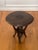 Contemporary Sculptural Carved Hardwood Round African Side Table, 1960s For Sale - Image 3 of 11