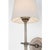 Thomas O'Brien for Visual Comfort Signature Bryant 27" Cordless Tail Sconce in Antique Nickel with Linen Shade For Sale - Image 13 of 13