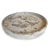 Contemporary White Beige Stone Plate/Tray Bowl For Sale - Image 3 of 4