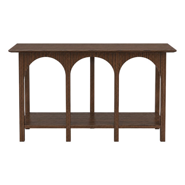 Modern Mid Century Style Console For Sale