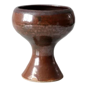 Vintage Studio Pottery Pedestal Bowl