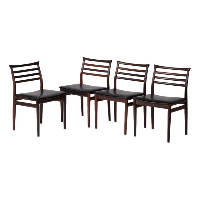 Dining Chairs by Erling Torvits for Sorø Stolfabrik, 1960s, Set of 4 For Sale