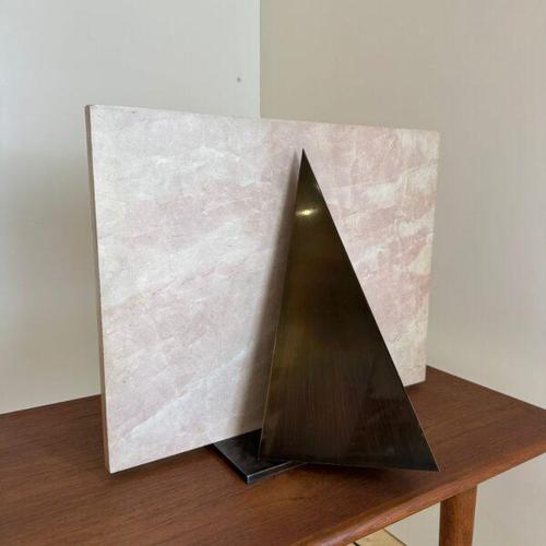 Vintage Marble Table Ambiance Light, 1970s For Sale - Image 10 of 10