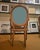Set of 4 Vintage Hollywood Regency Faux Bois Fauteuils For Sale - Image 10 of 11