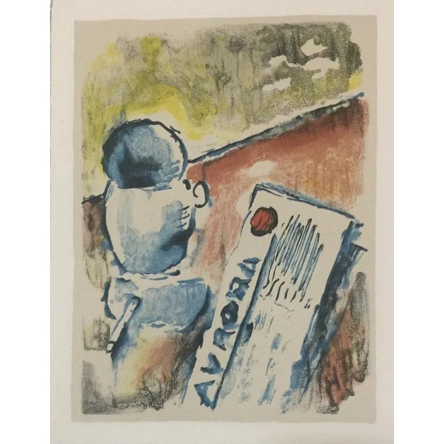 Mid-Century Modern Ardengo Soffici, Caffè / Coffee, Original Lithograph, 1960s For Sale - Image 3 of 3