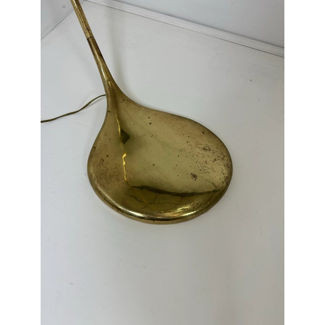 1960’s Brass Floor Lamp For Sale In Boston - Image 6 of 10