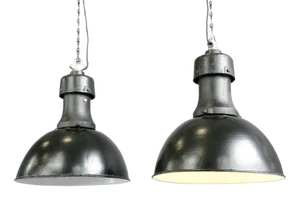 Industrial Factory Ceiling Lights from Rech, 1920s