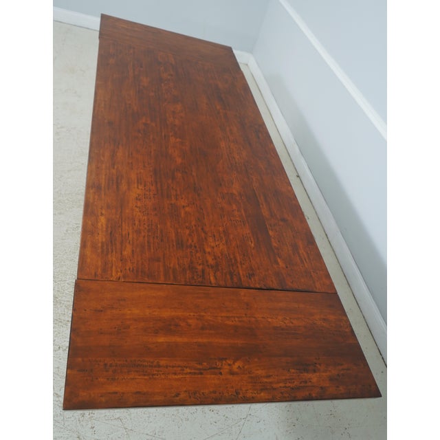 Nichols & Stone by Stickley Trestle Dining Room Table For Sale - Image 13 of 18