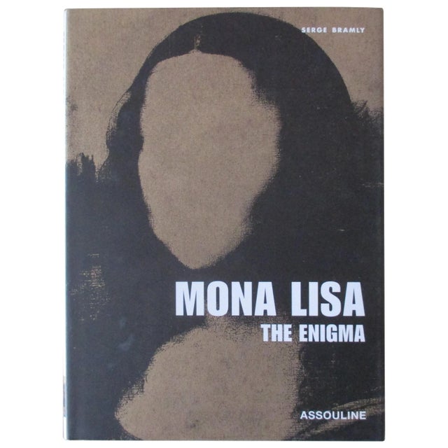 Early 21st Century Vintage Mini Mona Lisa the Enigma Book by Aussoline For Sale - Image 5 of 5
