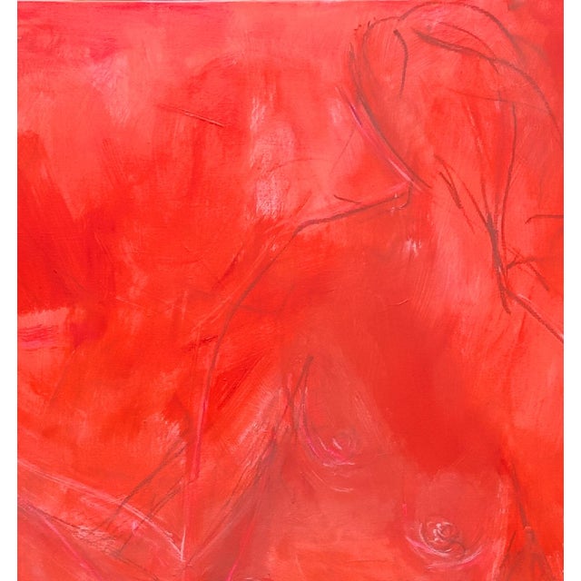 Trixie Pitts Woman With Martini — 60x60 For Sale - Image 4 of 4