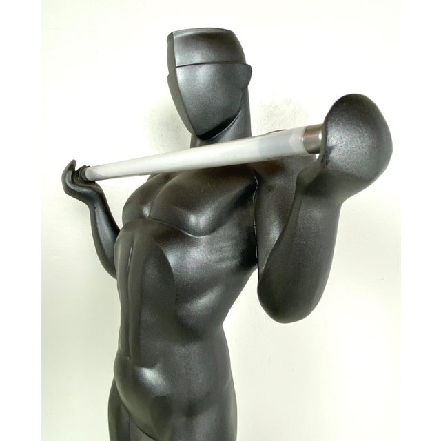 Art Deco Taus Table Lamp by Eric Bug for Febrer, 1985 For Sale - Image 16 of 18