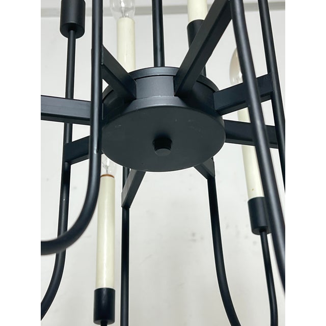 Metal C. 1960s Mid-Century Lightolier Sixteen Bulb Chandelier For Sale - Image 7 of 8