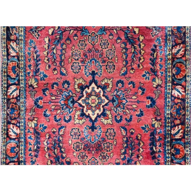 Tribal Early 20th Century Sarouk Rug For Sale - Image 3 of 12