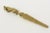 This fabulous heavy vintage mid century modern Dachslund dog brass letter opener and desk accessory is charming. Perfect...