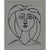 After Picasso, four lithographs "Tete de Jeune Fille." Bruxelles, Les Editions Lumière A. Manteau sa, 1956. Matted,...