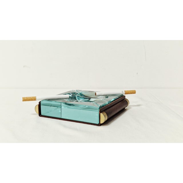 Vintage Crystal Ashtray by Mazareno Gabrielli, 1970s For Sale - Image 13 of 13