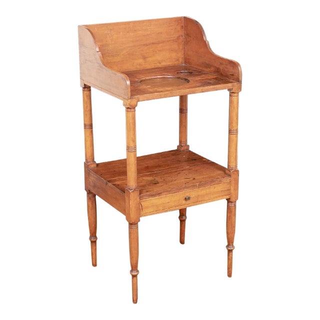 Early 20th Century Antique English Wash Stand or Side Table Chairish