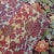 Mid-Century Style Vintage Colorful Floral Jacquard Upholstery Fabric in Burgundy For Sale In Raleigh - Image 6 of 10