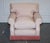 Set of English Country House Feather Filled Lounge Chair and Ottoman For Sale - Image 4 of 18