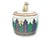 Large Mottahedeh Charleston Feather Foo Dog Jar For Sale In Los Angeles - Image 6 of 7