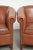 Cowhide Leather Club Chairs, Set of 2 For Sale - Image 10 of 14