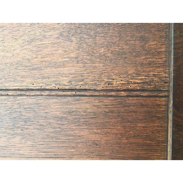 Antique Oak Wardrobe Door For Sale - Image 6 of 18