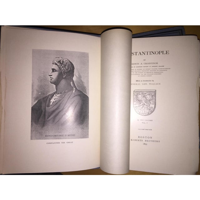 Traditional 1895 Constantinople (complete in Two Volumes) Book - Set of 2 For Sale - Image 3 of 5