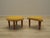Vintage Danish Mustard Ottomans, 1990s, Set of 2 For Sale - Image 3 of 9