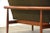 1960s Finn Juhl Green Japan 3 Seater Teak Sofa For Sale - Image 9 of 11