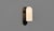 Black Odyssey Wall Sconce Medium For Sale - Image 8 of 10