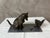 Metal Bronze Animal Sculpture, 1930 For Sale - Image 7 of 13