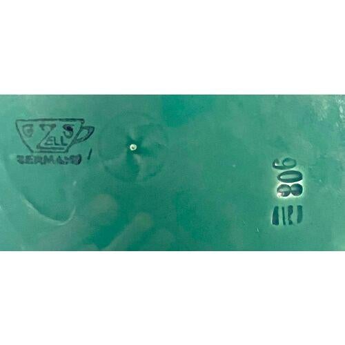 Antique Majolica Water Lily Pad Plate For Sale - Image 4 of 4