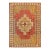 Pasargad Home Vintage Oushak Coral Wool Area Rug, 4' 0'' X 6' 0'' For Sale