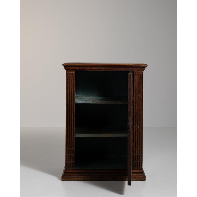 19th Century 19th Century France Brown Wood Storage Cabinets & Cupboards For Sale - Image 5 of 11