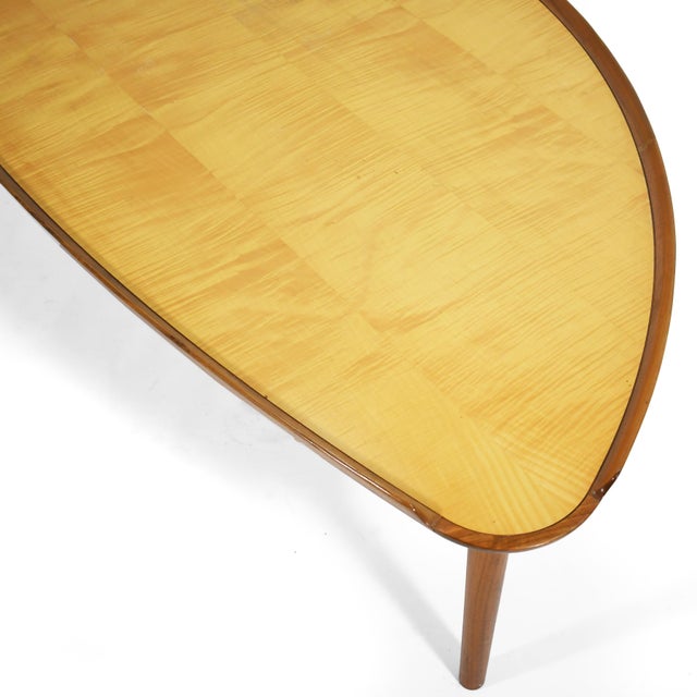 Wood Finn Juhl Coffee Table by Baker For Sale - Image 7 of 12