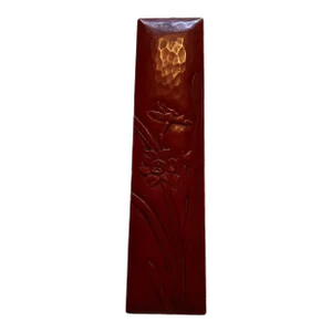 Vintage Red Lacquered Chopstick Box
