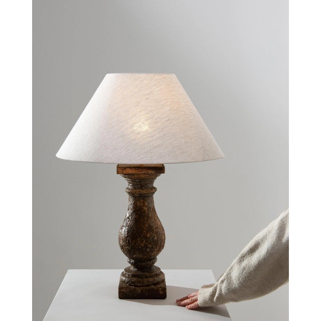 19th Century French Cast Iron Lamp For Sale In Greensboro - Image 6 of 12