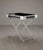 Metal Tray Table in Lucite, Faux Bamboo, and Chrome in the style of Maison Jansen, 1970s For Sale - Image 7 of 9