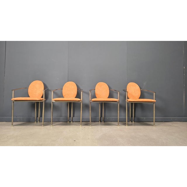 Vintage Dining Chairs by Belgo Chrom, 1980s, Set of 4 For Sale - Image 12 of 15