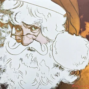 After Andy Warhol, Santa Claus, 1980s, Print