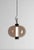 Neri and hu bai t ba ba bronze- amber glass diffuser suspension lamp for parachilna this collection is inspired by...