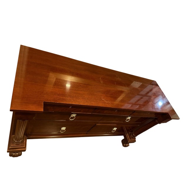Brown Ralph Lauren by Henredon, Regency-Style Chest/ Dresser/ Side Board, Vintage Shiny Mahogany, For Sale - Image 8 of 12