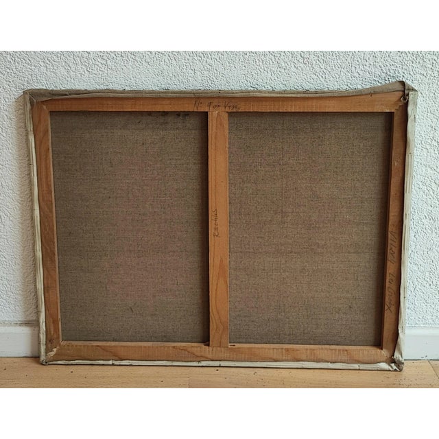 Sylvain Vigny, Les Croix, Oil on Canvas For Sale - Image 8 of 10