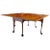 English Chippendale Reticulated Ball and Claw Foot Drop-Leaf Table For Sale