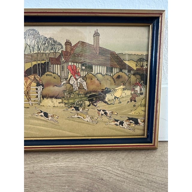 English Hunt Scenes 19th Century - Pair For Sale - Image 9 of 10