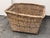 Gander & White French Woven Wicker Basket, Vintage For Sale - Image 9 of 12
