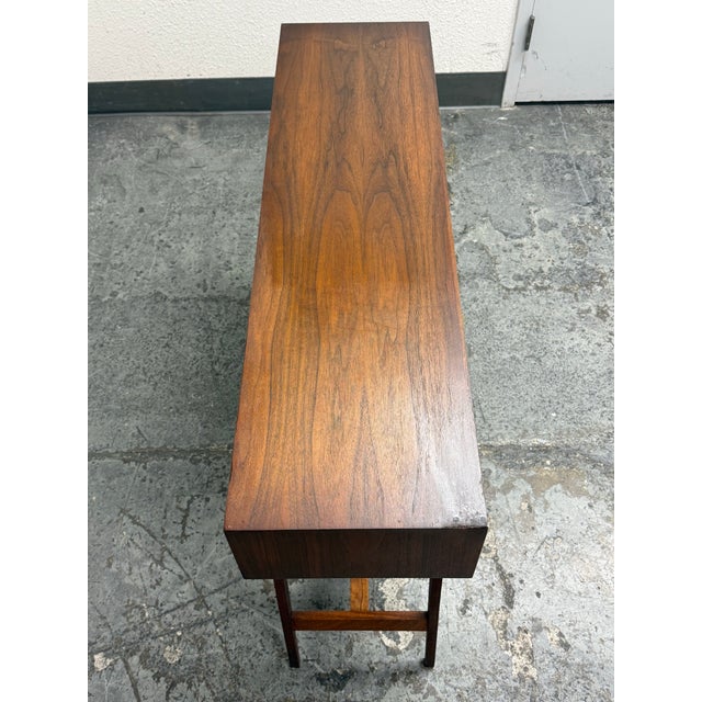 West Coast Modern Handcrafted Entry Way Console For Sale In San Francisco - Image 6 of 12